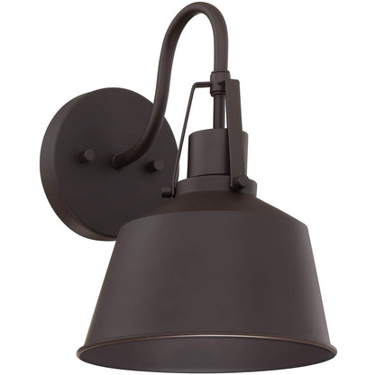 Meridian Lite Trends 1-Light Outdoor Wall Lantern in Oil Rubbed Bronze M50049ORB