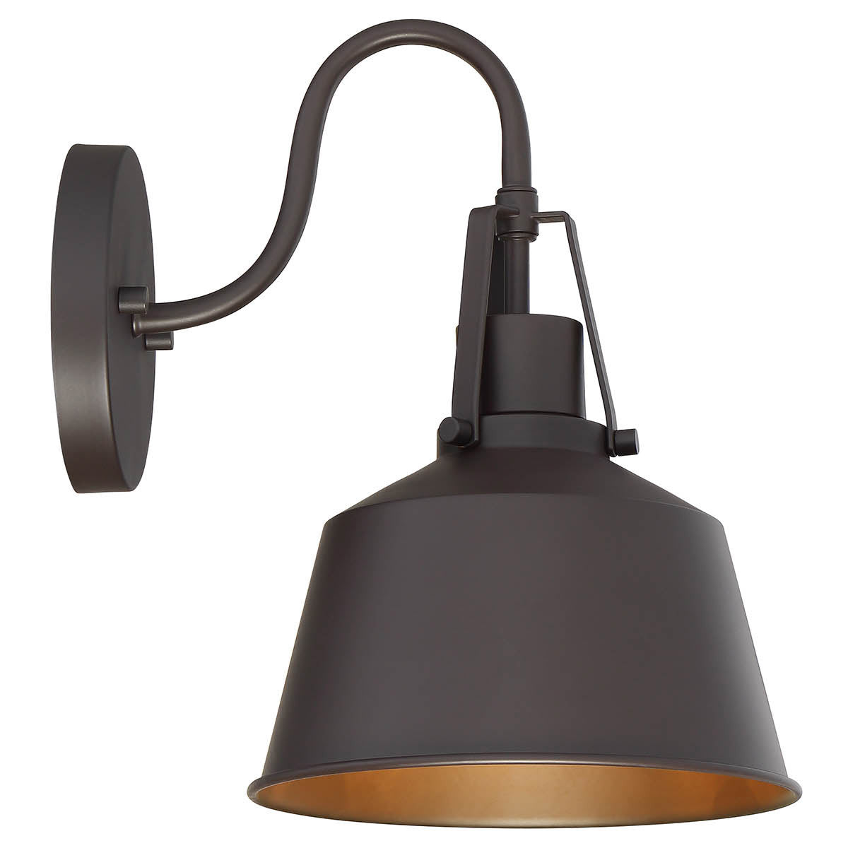 Meridian Lite Trends 1-Light Outdoor Wall Lantern in Oil Rubbed Bronze M50049ORB