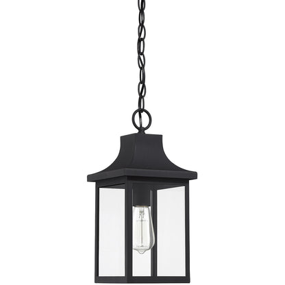 Meridian Lite Trends 1-Light Outdoor Hanging Lantern in Black M50052BK