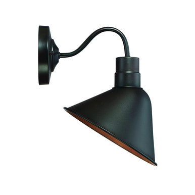 Meridian Lite Trends 1-Light Outdoor Wall Lantern in Oil Rubbed Bronze M50061ORB