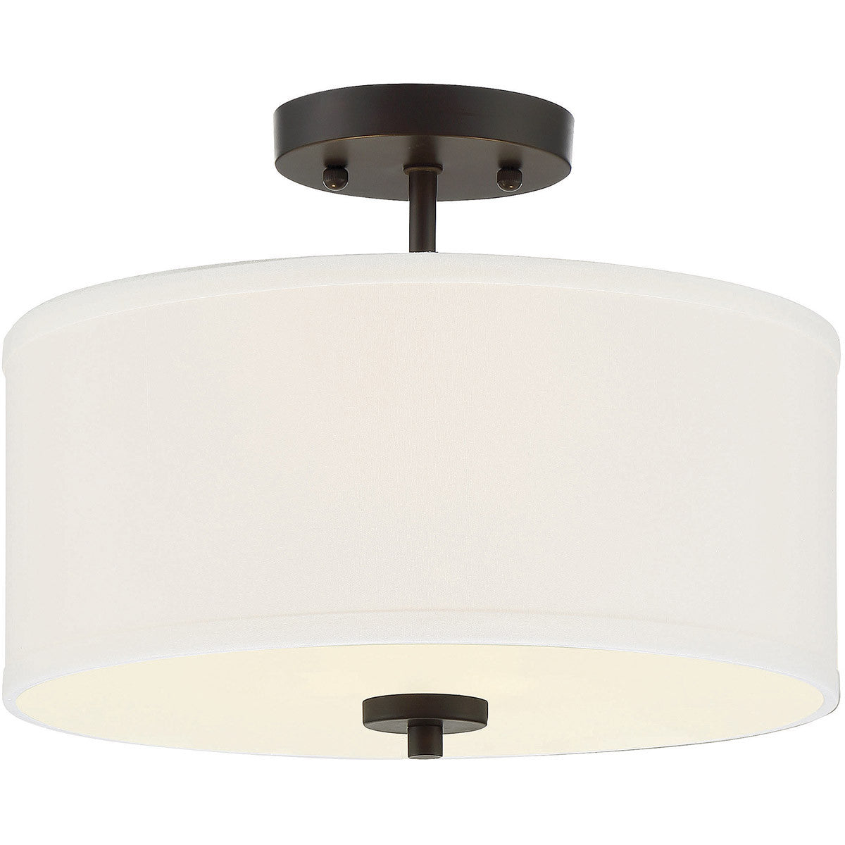 Meridian 2-Light Ceiling Light in Oil Rubbed Bronze M60008ORB