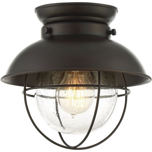 Meridian 1-Light Ceiling Light in Oil Rubbed Bronze M60009ORB