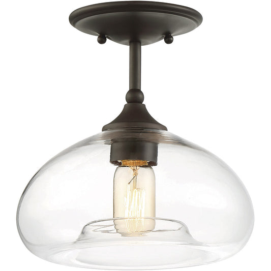 Meridian 1-Light Ceiling Light in Oil Rubbed Bronze M60017ORB