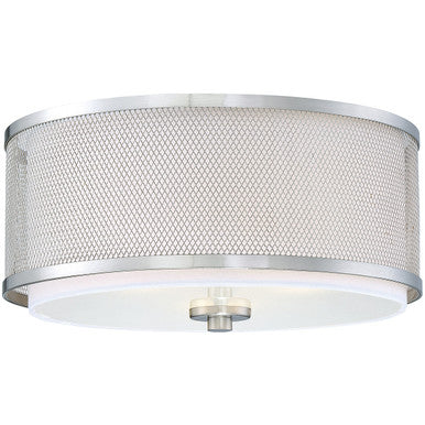 Meridian Lite Trends 3-Light Ceiling Light in Brushed Nickel M60018BN