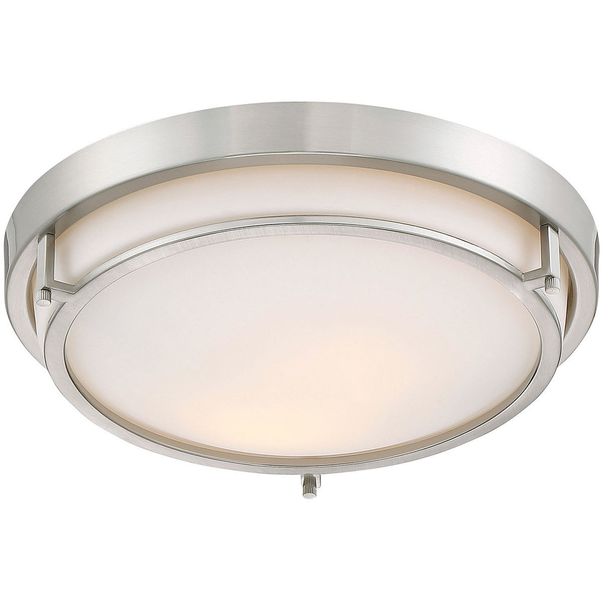 Meridian Lite Trends 2-Light Ceiling Light in Brushed Nickel M60019BN