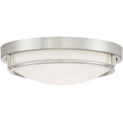 Meridian 2-Light Ceiling Light in Brushed Nickel M60019BN