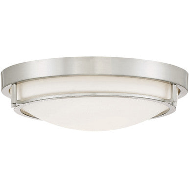 Meridian Lite Trends 2-Light Ceiling Light in Brushed Nickel M60019BN