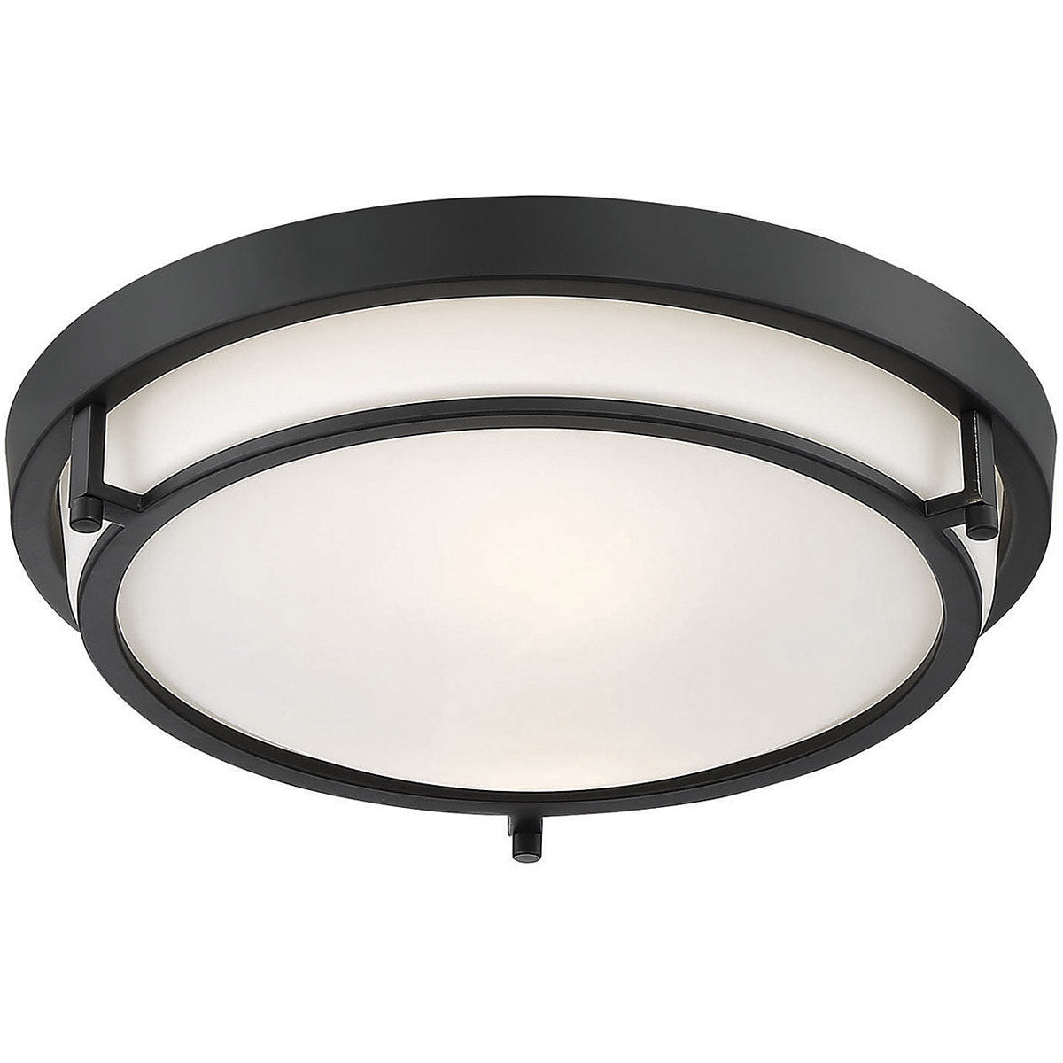 Meridian Lite Trends 2-Light Ceiling Light in Matte Black M60019MBK