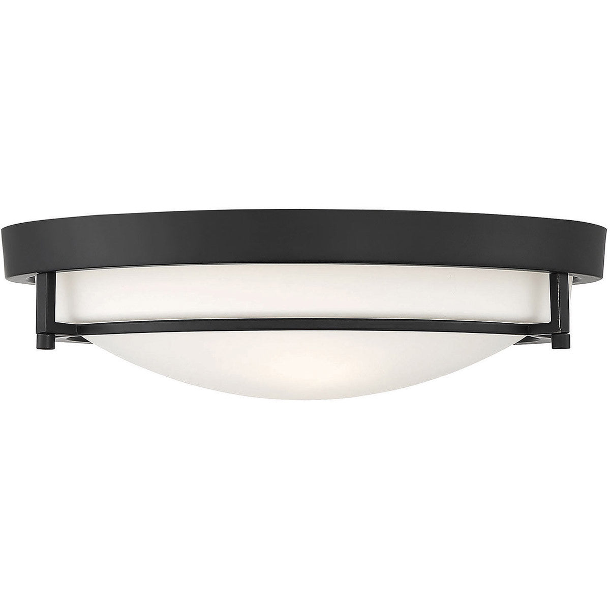 Meridian Lite Trends 2-Light Ceiling Light in Matte Black M60019MBK