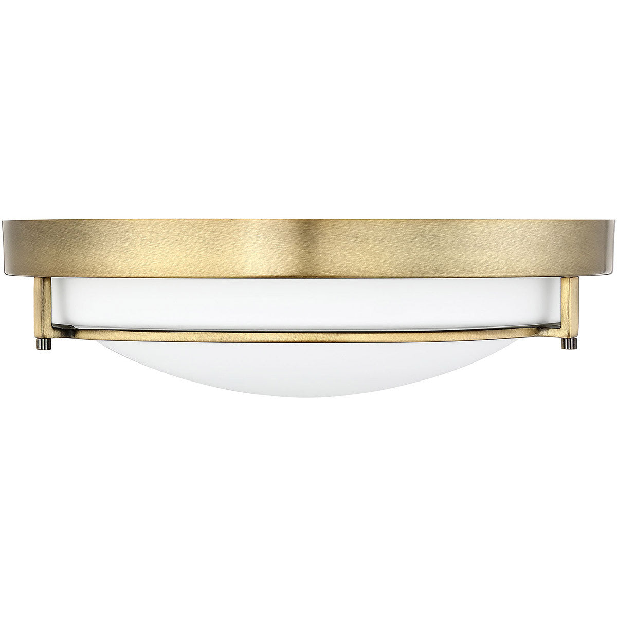 Meridian Lite Trends 2-Light Ceiling Light in Natural Brass M60019NB