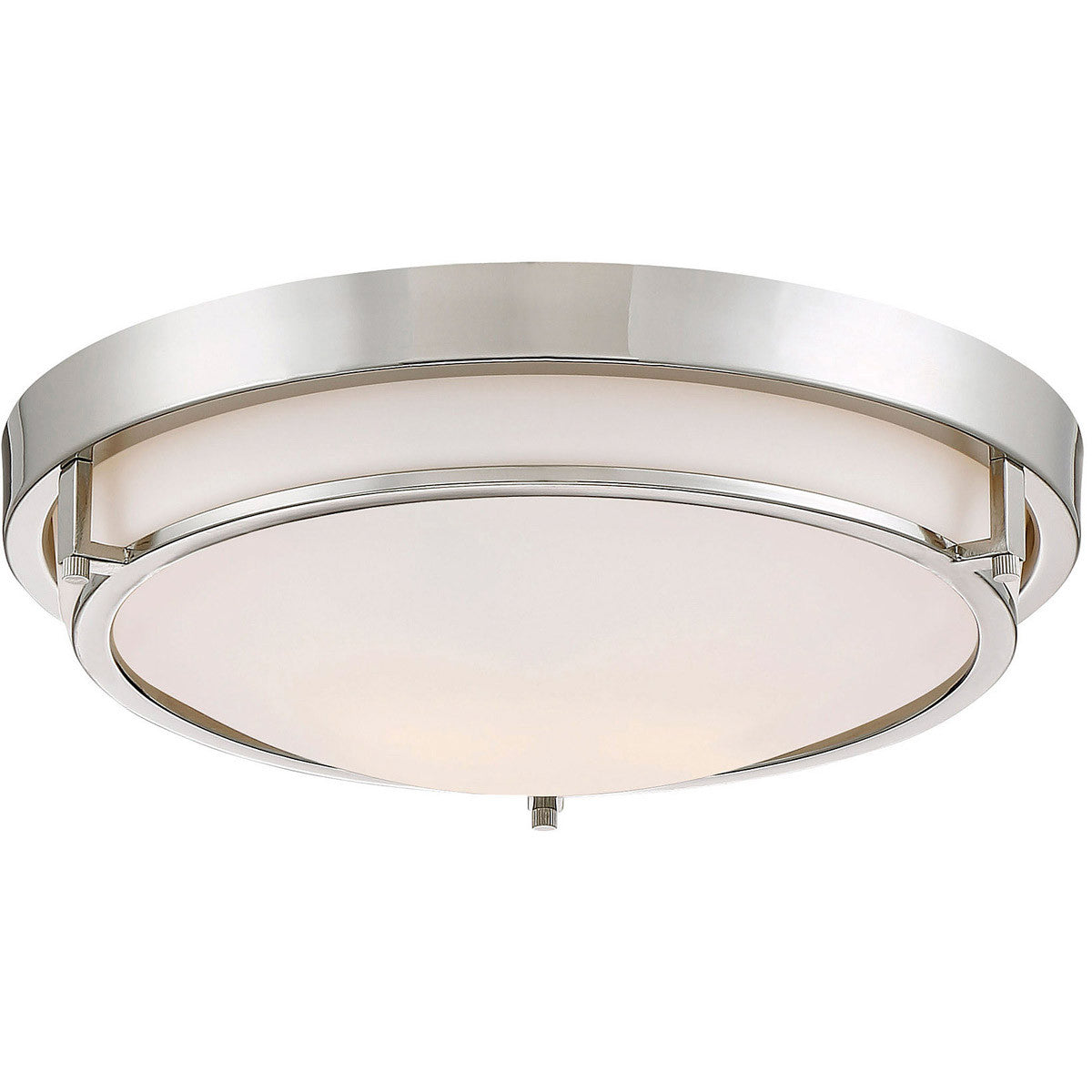 Meridian Lite Trends 2-Light Ceiling Light in Polished Nickel M60019PN