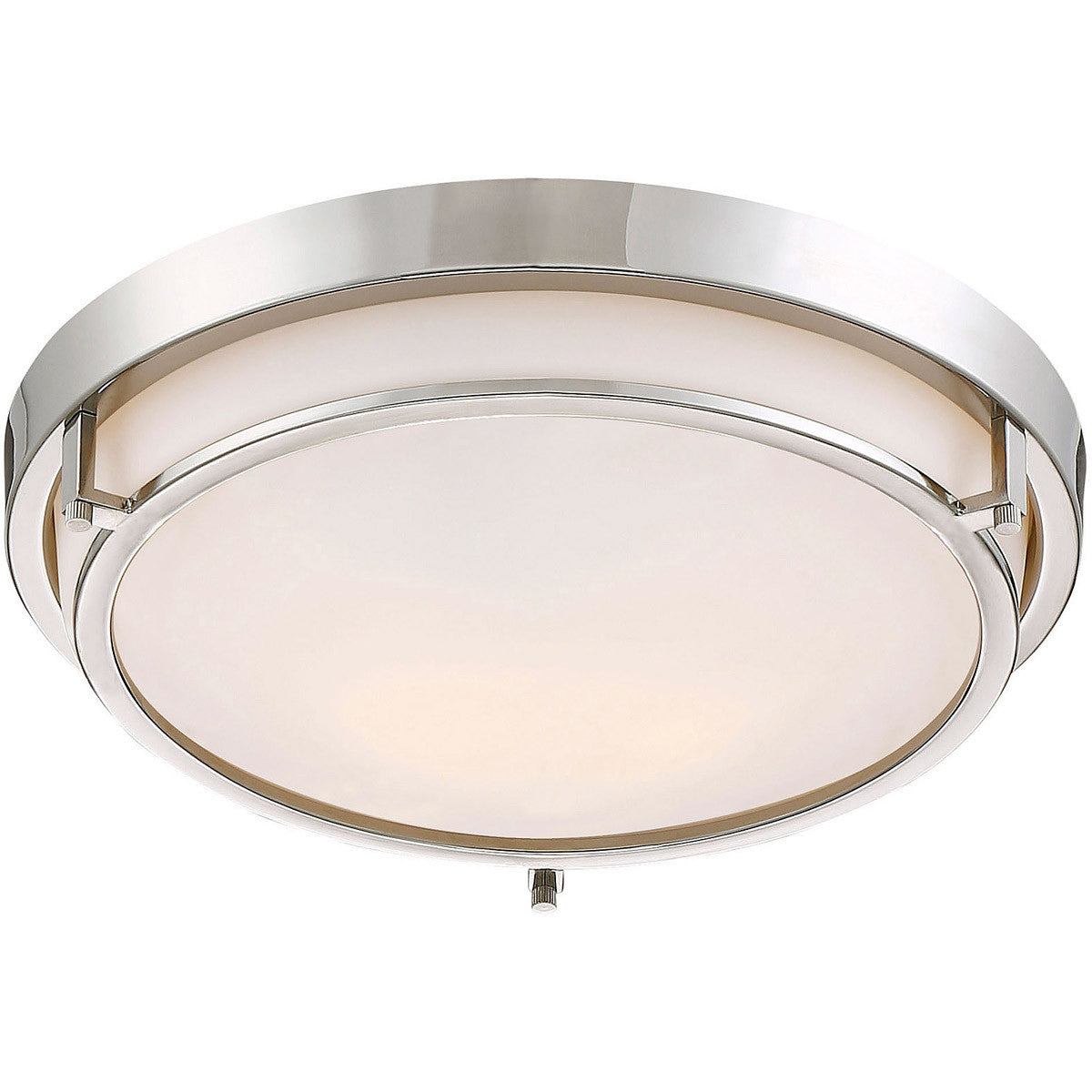 Meridian Lite Trends 2-Light Ceiling Light in Polished Nickel M60019PN