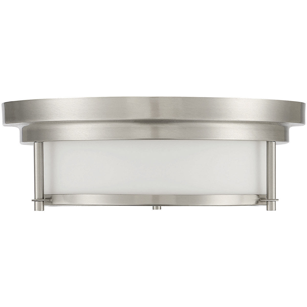 Meridian Lite Trends 2-Light Ceiling Light in Brushed Nickel M60062BN