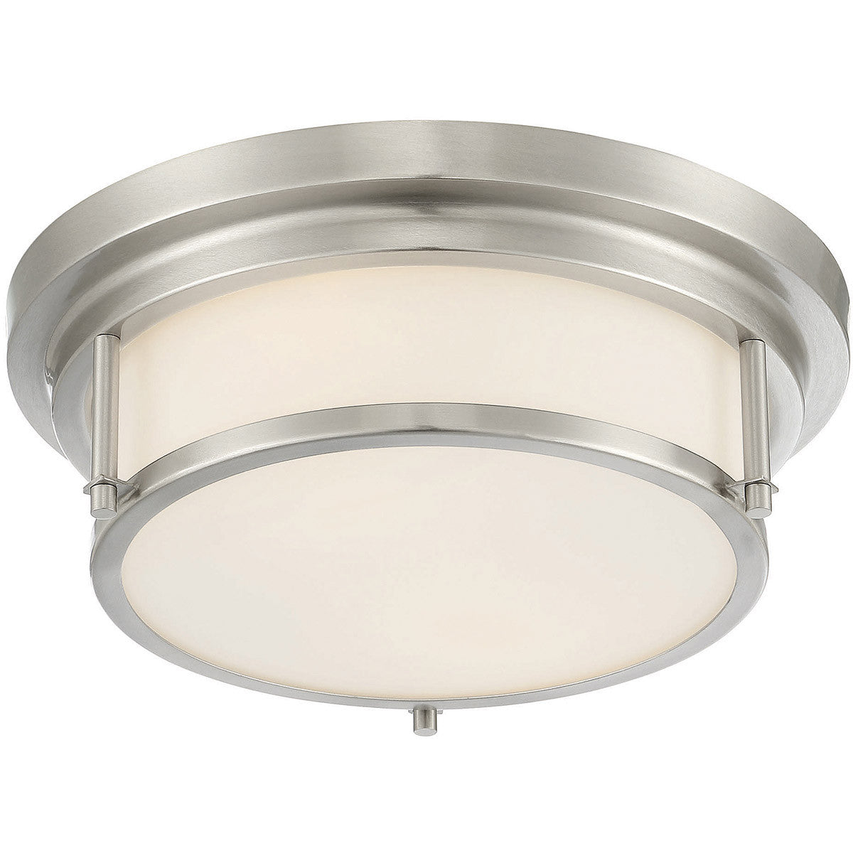 Meridian Lite Trends 2-Light Ceiling Light in Brushed Nickel M60062BN