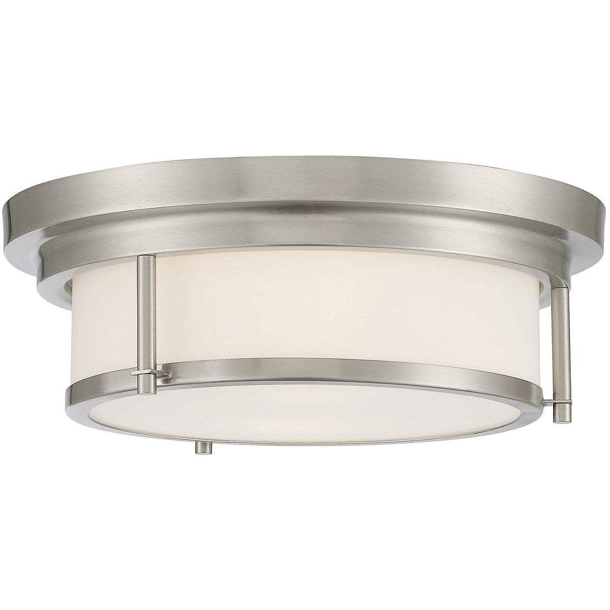 Meridian Lite Trends 2-Light Ceiling Light in Brushed Nickel M60062BN