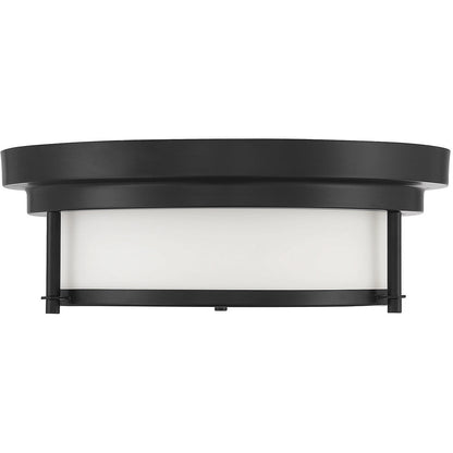 Meridian Lite Trends 2-Light Ceiling Light in Matte Black M60062MBK