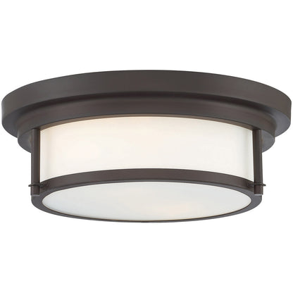 Meridian 2-Light Ceiling Light in Oil Rubbed Bronze M60062ORB