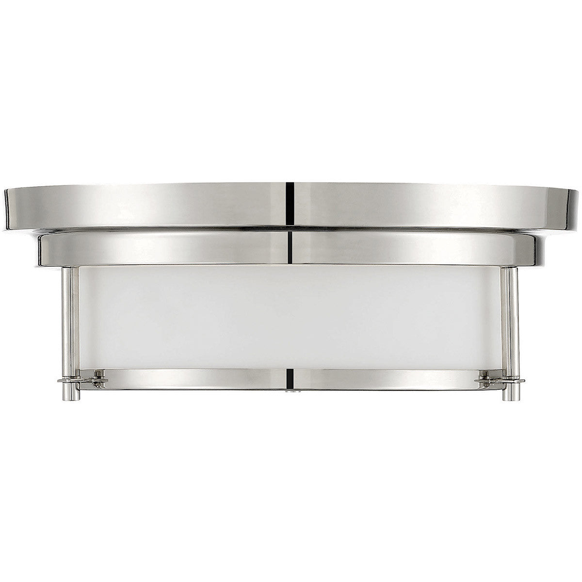 Meridian Lite Trends 2-Light Ceiling Light in Polished Nickel M60062PN