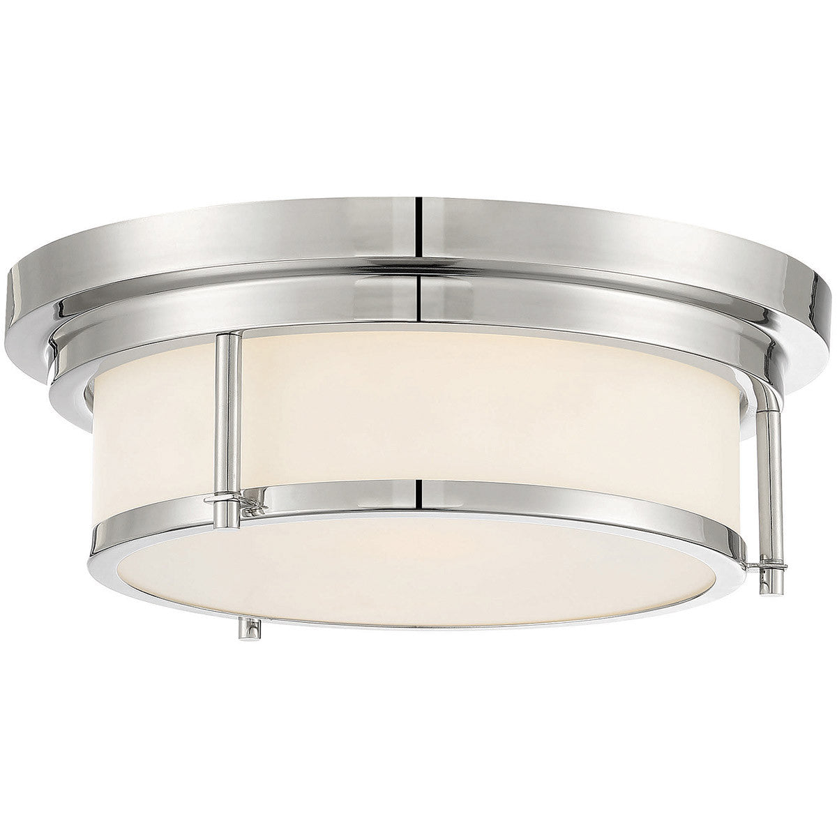 Meridian Lite Trends 2-Light Ceiling Light in Polished Nickel M60062PN