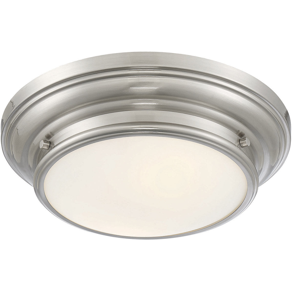 Meridian Lite Trends 2-Light Ceiling Light in Brushed Nickel M60063BN