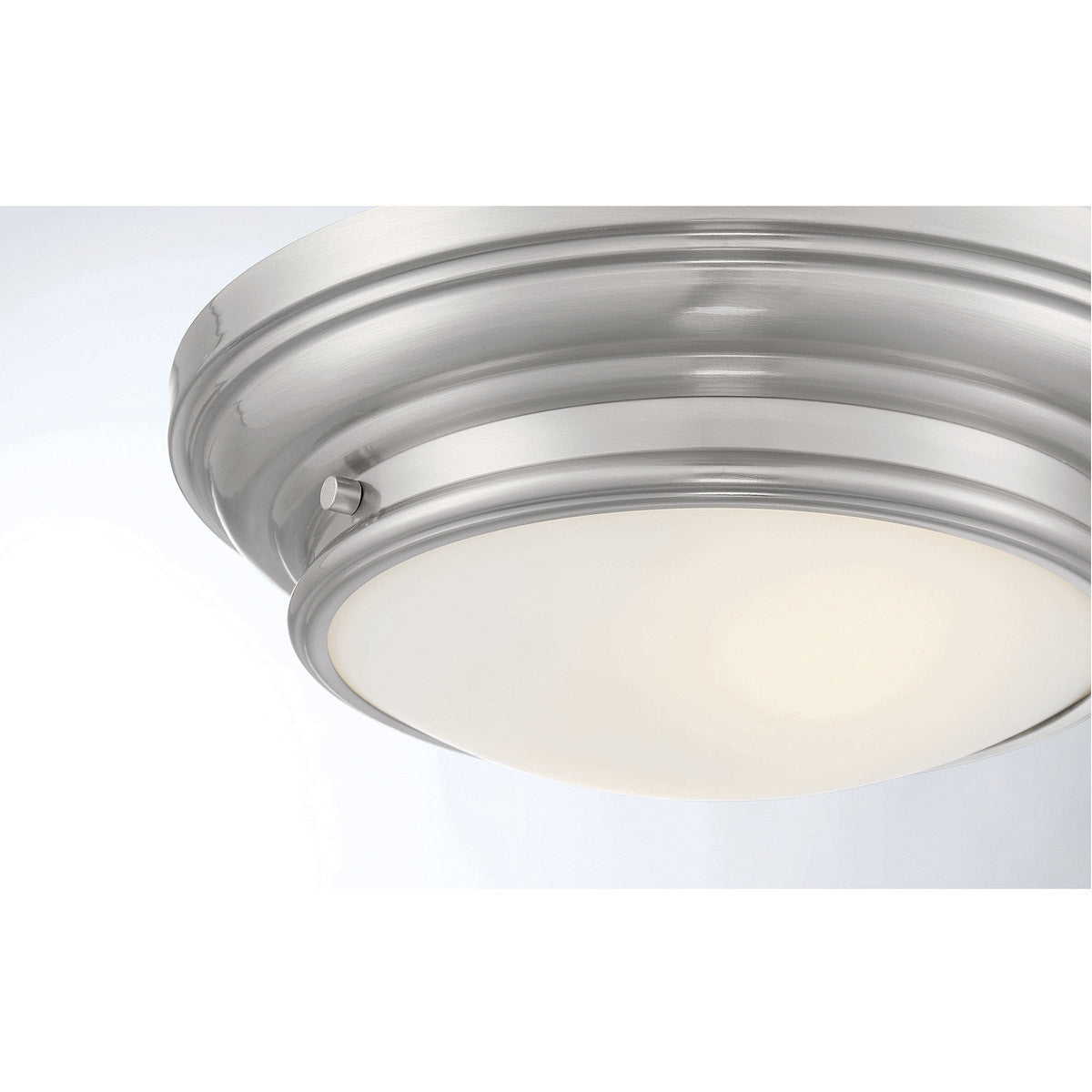 Meridian Lite Trends 2-Light Ceiling Light in Brushed Nickel M60063BN