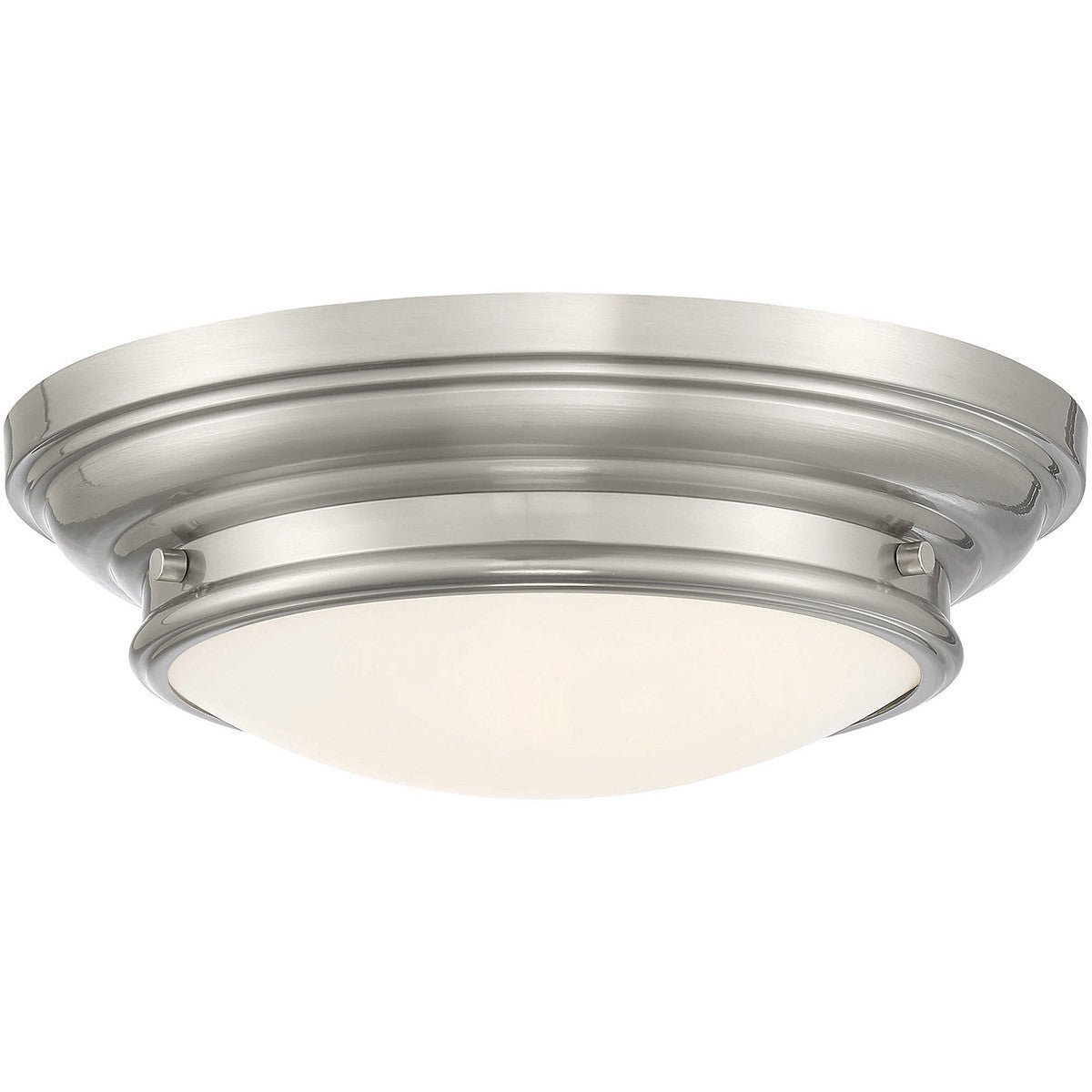 Meridian 2-Light Ceiling Light in Brushed Nickel M60063BN