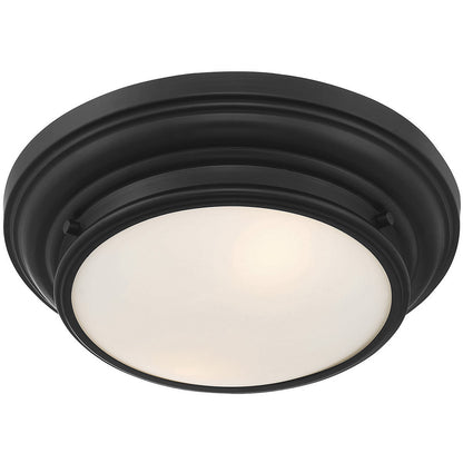 Meridian Lite Trends 2-Light Ceiling Light in Matte Black M60063MBK