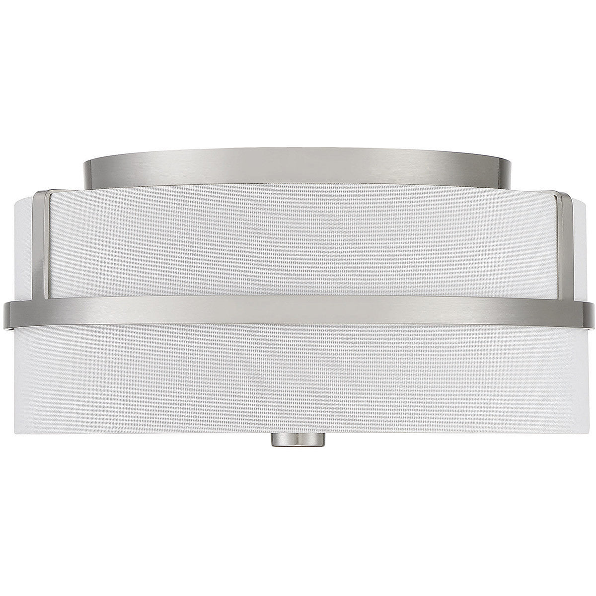 Meridian Lite Trends 2-Light Ceiling Light in Brushed Nickel M60065BN