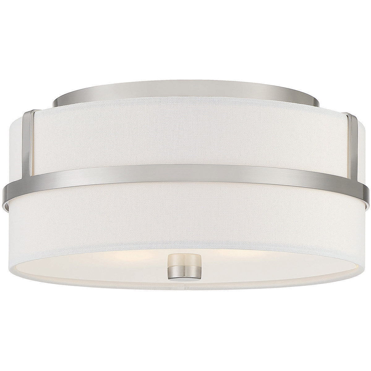 Meridian Lite Trends 2-Light Ceiling Light in Brushed Nickel M60065BN