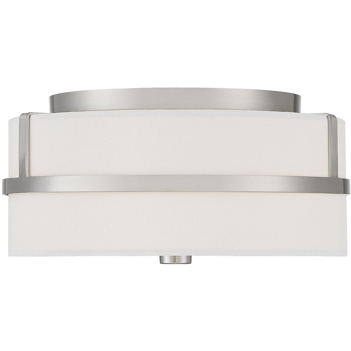 Meridian 2-Light Ceiling Light in Brushed Nickel M60065BN