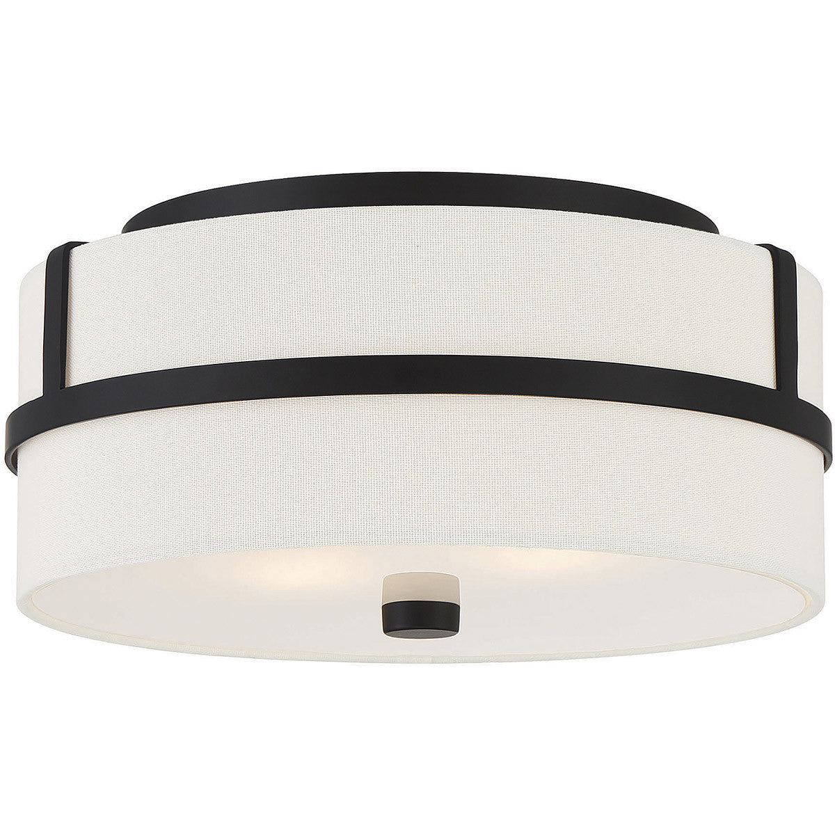 Meridian Lite Trends 2-Light Ceiling Light in Matte Black M60065MBK