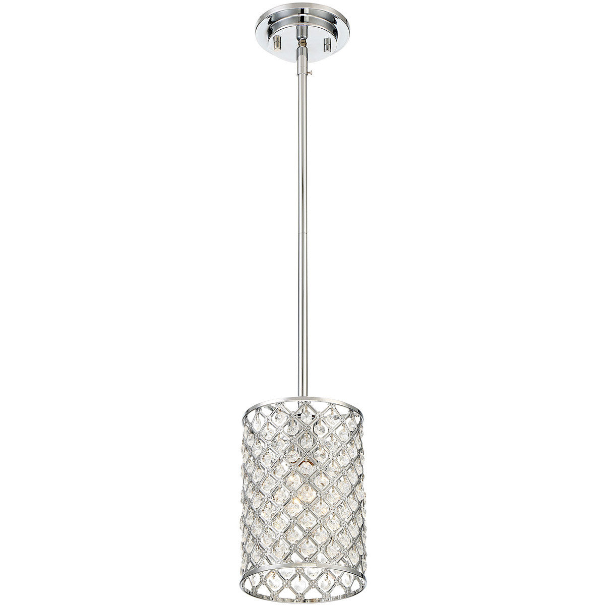 Meridian Lite Trends 1-Light Mini Pendant in Chrome M70017CH