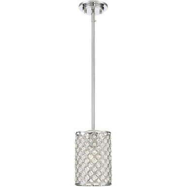 Meridian Lite Trends 1-Light Mini Pendant in Chrome M70017CH