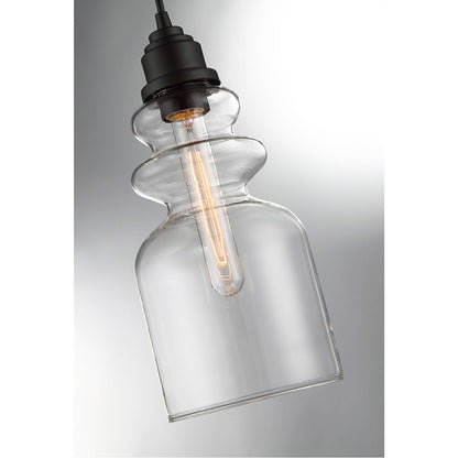 Meridian Lite Trends 1-Light Mini Pendant in Oil Rubbed Bronze M70018ORB