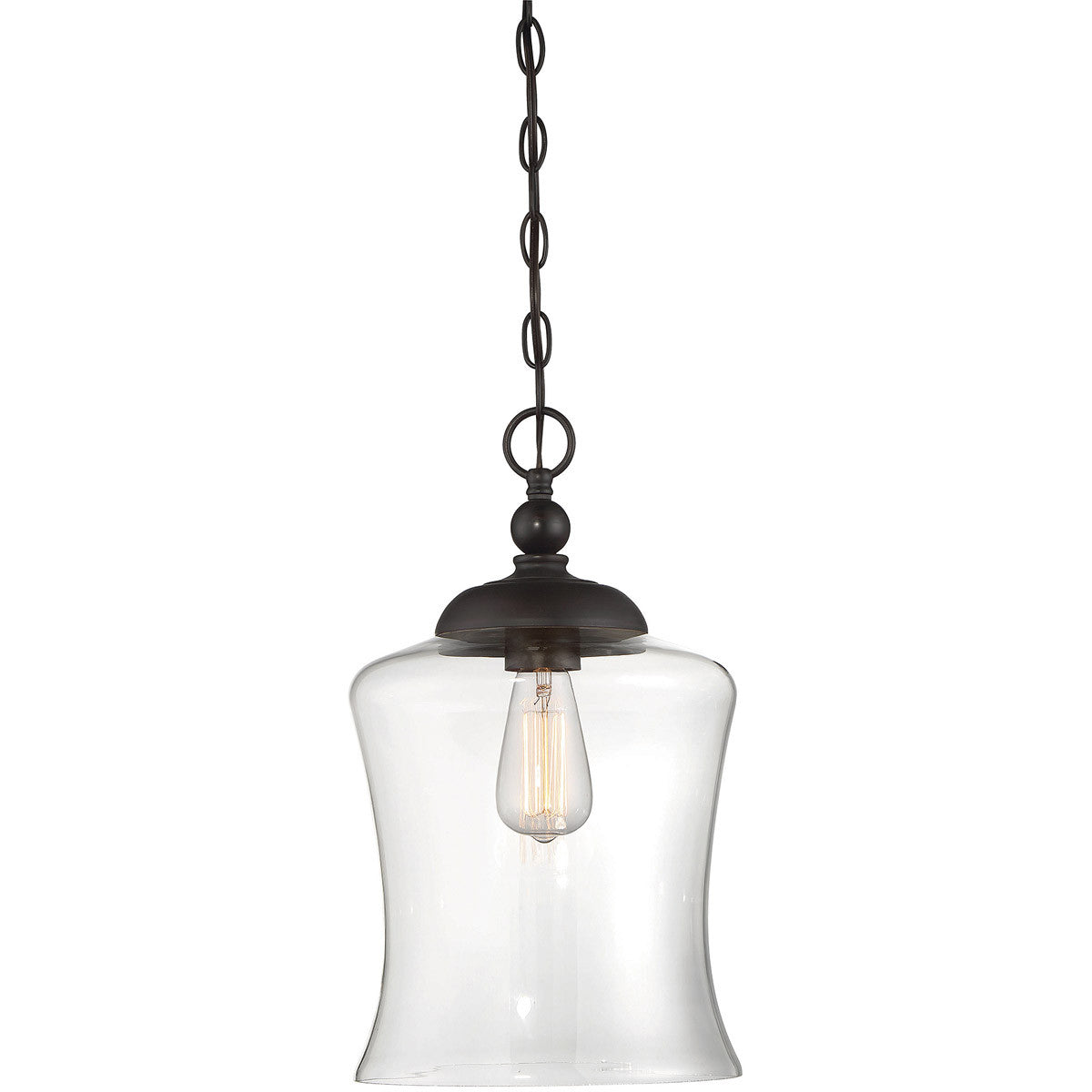 Meridian 1-Light Mini Pendant in Oil Rubbed Bronze M70019ORB