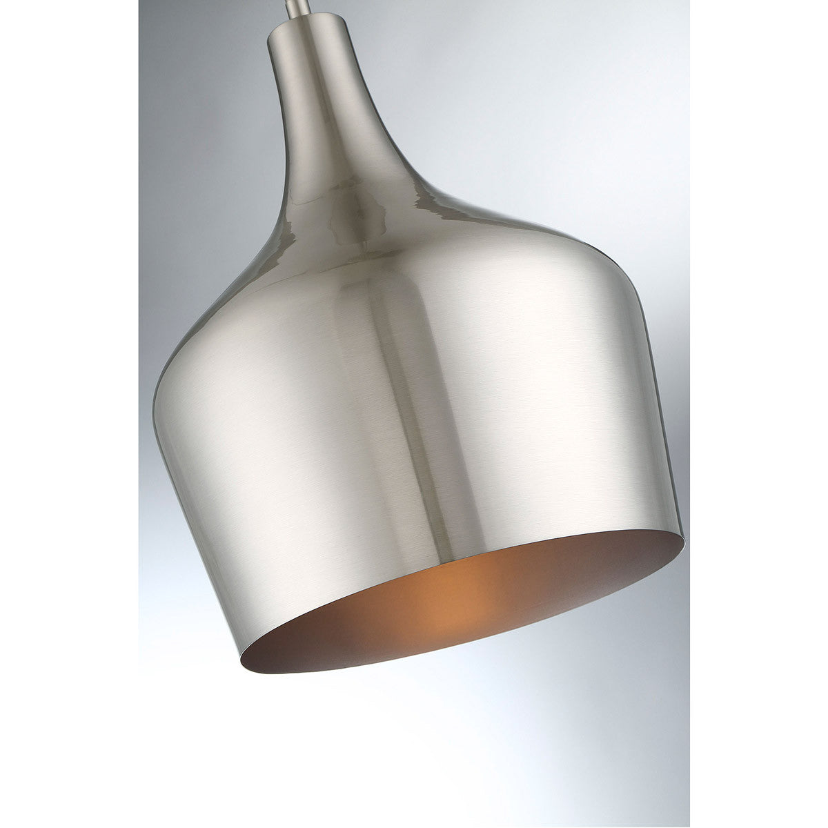 Meridian Lite Trends 1-Light Pendant in Brushed Nickel M70020BN