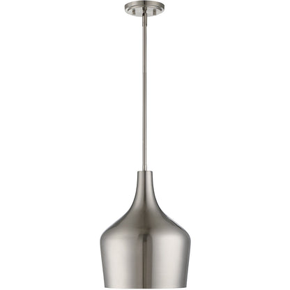 Meridian 1-Light Pendant in Brushed Nickel M70020BN