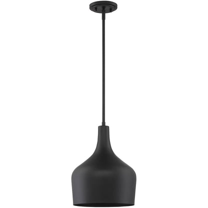 Meridian Lite Trends 1-Light Pendant in Matte Black M70020MBK