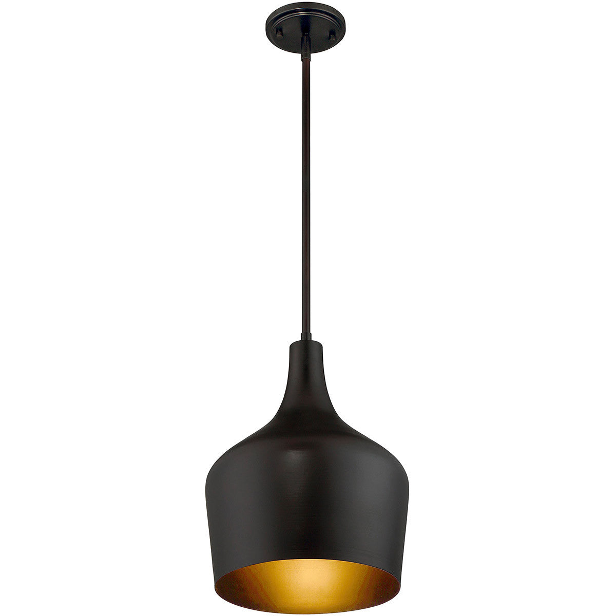 Meridian Lite Trends 1-Light Pendant in Oil Rubbed Bronze M70020ORB