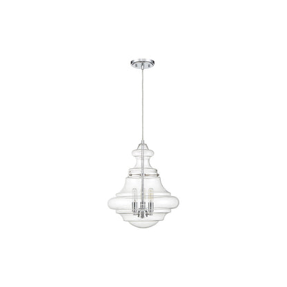 Meridian Lite Trends 3-Light Pendant in Chrome M70058CH