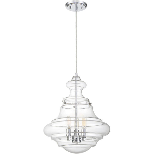 Meridian 3-Light Pendant in Chrome M70058CH