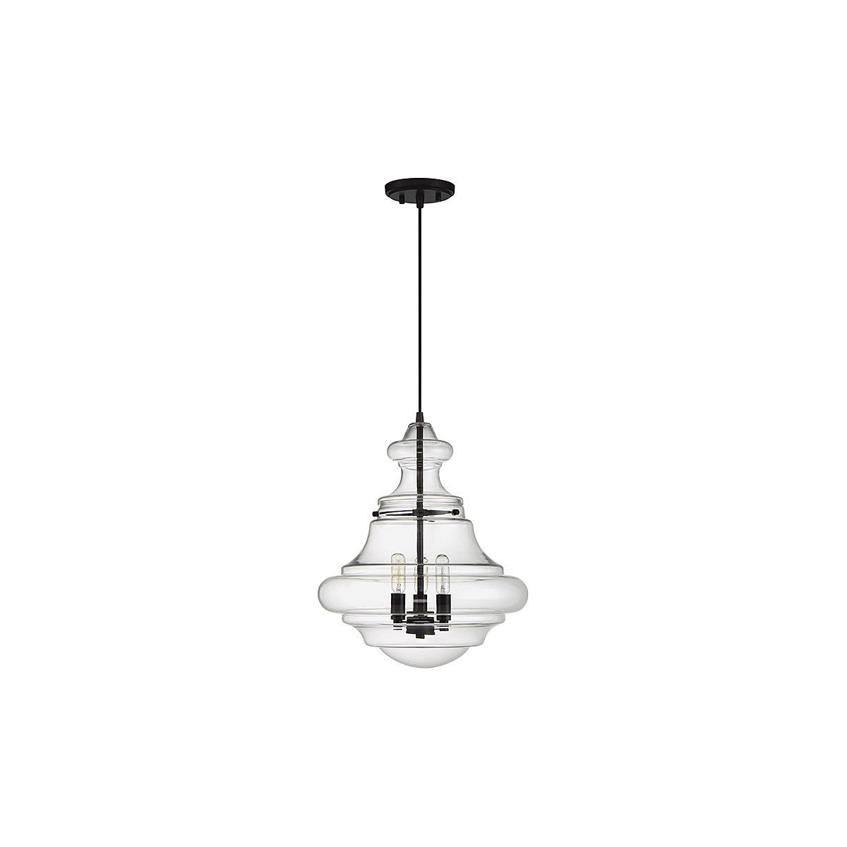 Meridian Lite Trends 3-Light Pendant in Oil Rubbed Bronze M70058ORB