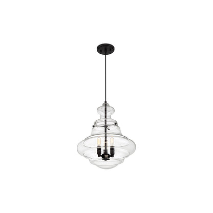 Meridian Lite Trends 3-Light Pendant in Oil Rubbed Bronze M70058ORB