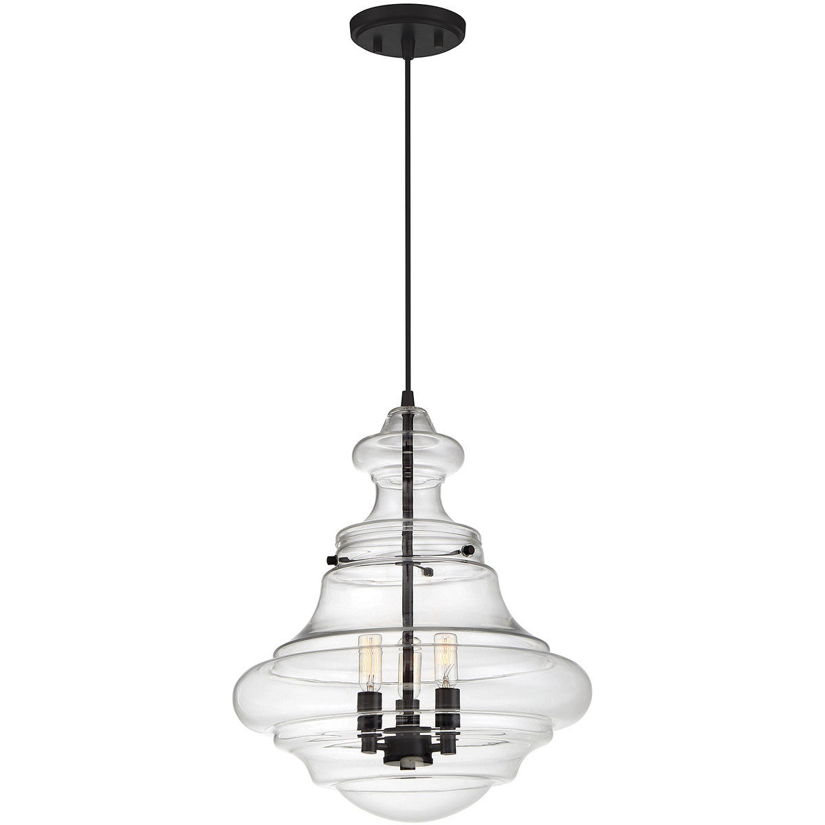 Meridian 3-Light Pendant in Oil Rubbed Bronze M70058ORB