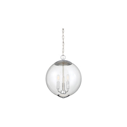 Meridian Lite Trends 3-Light Pendant in Chrome M70060CH