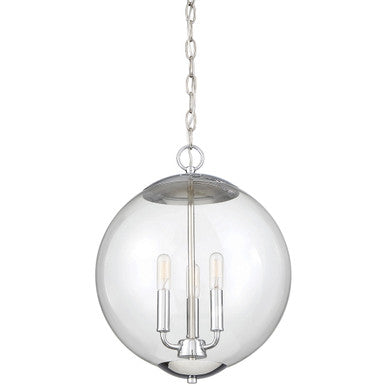 Meridian Lite Trends 3-Light Pendant in Chrome M70060CH