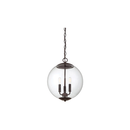 Meridian Lite Trends 3-Light Pendant in Oil Rubbed Bronze M70060ORB