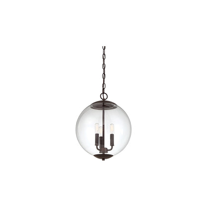 Meridian Lite Trends 3-Light Pendant in Oil Rubbed Bronze M70060ORB