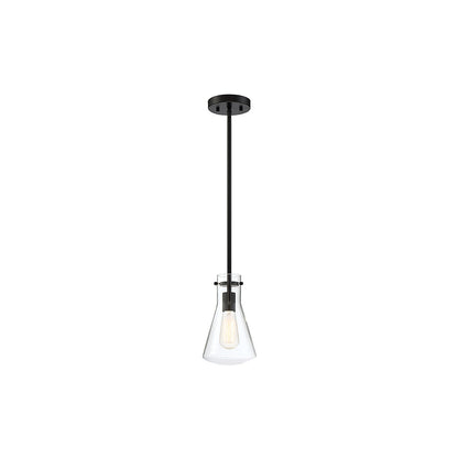 Meridian Lite Trends 1-Light Pendant in Matte Black M70063MBK