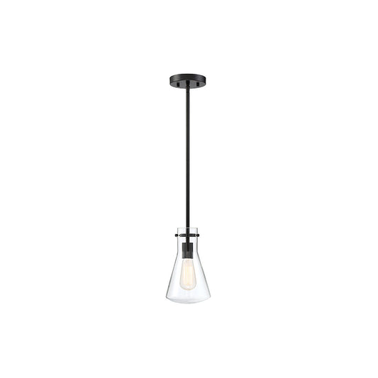 Meridian 1-Light Pendant in Matte Black M70063MBK